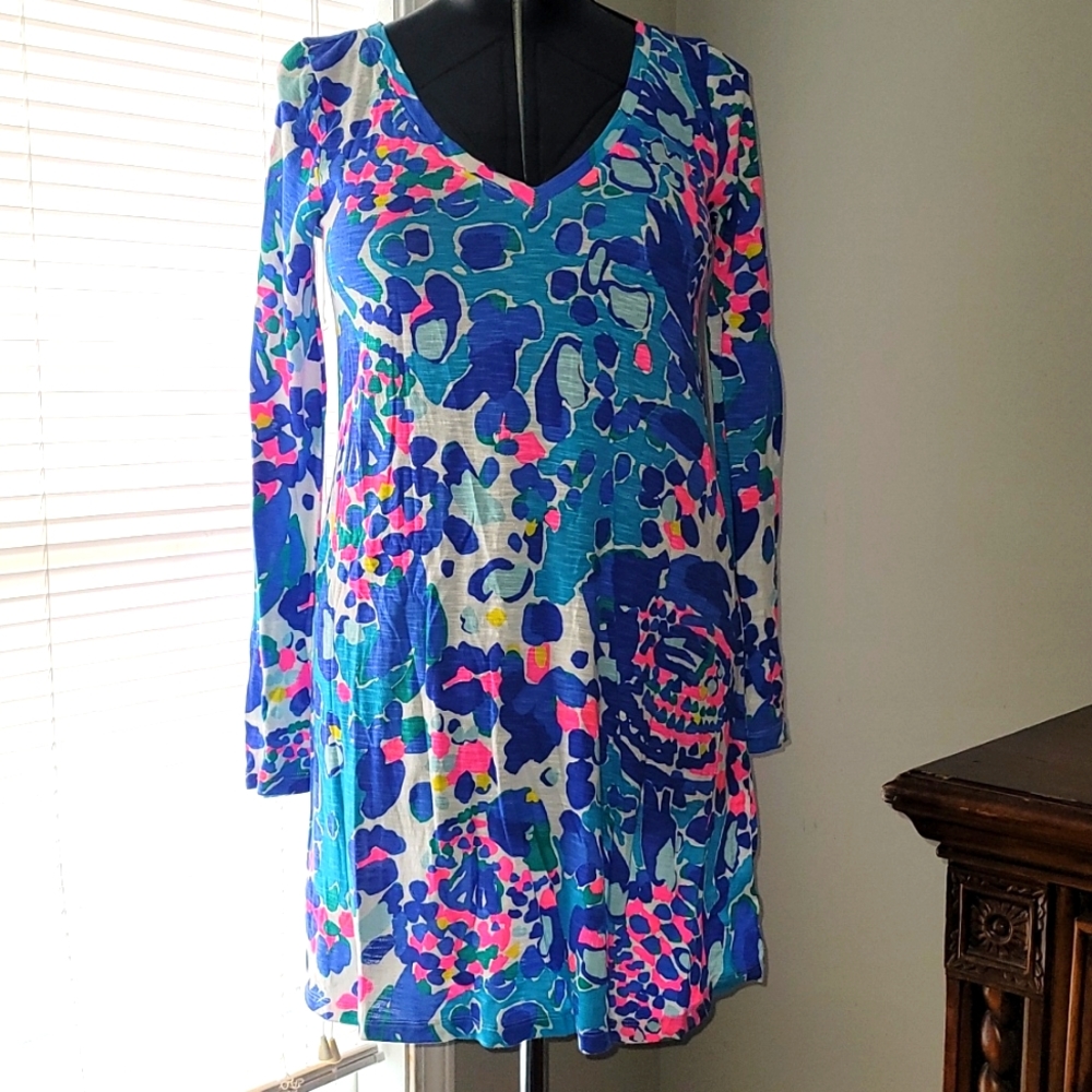 Gorgeous Lilly Pulitzer long sleeve dress size small